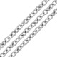 Catena in Acciaio Inossidabile 2.8x1.3mm (spess.0.6mm)