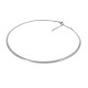 Collier avec Fermoir 400x4mm en Acier Inoxydable 304