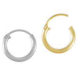 Brass Earring Hoop 12mm/1.6mm