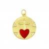 Gold/ Transparent/ Red
