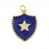 Or/ Bleu/ Transparent