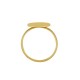 Stainless Steel 304 Finger Ring Round 12mm/0.8mm Ø17mm