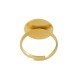 Stainless Steel 304 Finger Ring Round 15mm/0.8mm Ø17mm