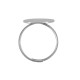 Stainless Steel 304 Finger Ring Round 15mm/0.8mm Ø17mm