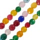 Agate Bead Faceted Round 4mm (~91pcs)