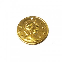 Colgante de Metal Acero Moneda 15mm