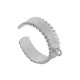 Bague avec Attache 21x7mm en Acier Inoxydable 304
