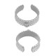 Stainless Steel 304 Finger Ring with Hoop 21x7mm