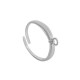 Bague avec Attache 21x3.7mm en Acier Inoxydable 304