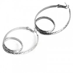Boucle D'Oreille en Laiton 33 x 52 mm