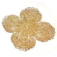 Brass Filigree Flower 66mm