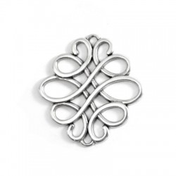 Pendentif signe céltique en Métal/Zamak 50x46mm