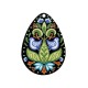 Πλέξι Ακρυλικό Μοτίφ Σταγόνα Περιστέρι Λουλούδι 37x50mm