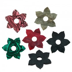 Plexi Acrylic Pendant Flower 34mm