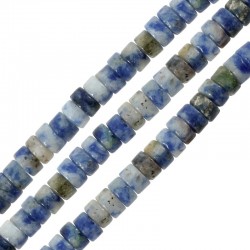 Sodalite Washer 4/2mm (~150pcs) (Ø0.5mm)