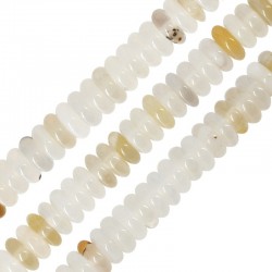 Semiprecious Stone Agate Washer 6/2mm (Ø0.5mm) (~165pcs)