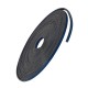 Cordon plat en cuir 3 mm