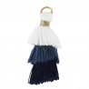Blanc/bleu/bleu foncé