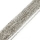Chaîne maille 1.7x2mm/0.4mm en Acier Inoxydable 304