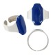 Enameled Brass Finger Ring 20mm