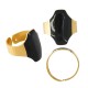 Enameled Brass Finger Ring 20mm
