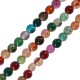 Agate Bead Faceted Round 4mm (~94pcs/string)