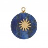 Dark Blue/ Grey/ 18Κ Gold