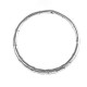 Anneau en Métal/Zamak au style bamboo 24mm (Ø 1,8mm)