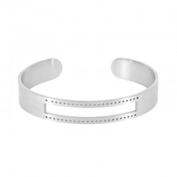 Stainless Steel 316 Cuff Bracelet 10x58mm