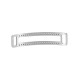 Stainless Steel 316 Half Bracelet 12x10mm