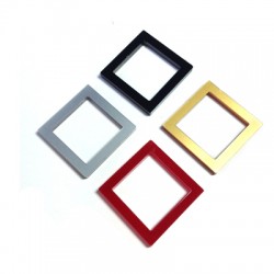 Plexi Acrylic Pendant Square Frame 23mm