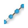 Rhodium / Turquoise
