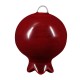 Ceramic Lucky Pendant Pomegranate w/ Enamel 40x44mm