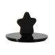 Πλέξι Ακρυλικό Διακοσμητικό Καπάκι Κεριού Αστέρι 80mm + 50mm
