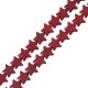 Howlite Star 15mm (40cm length-approx.33pcs/str)