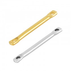 Brass Connector Bar 20mm/1.5mm (Ø1.2m