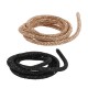 Cordoncino Sintetico Rotondo con Foro e Strass 5 mm Ø2 mm