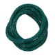 Synthetic Cord Round w/ Hole & Strass 5mm (Ø2mm)