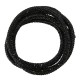 Cordoncino Sintetico Rotondo con Foro e Strass 5 mm Ø2 mm