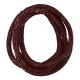 Synthetic Cord Round w/ Hole & Strass 5mm (Ø2mm)