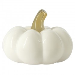 Ceramic Decorative Pumpkin (~100x80mm