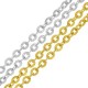 Chaîne maille Ovale 3.3x4.1mm en Acier Inoxydable 304