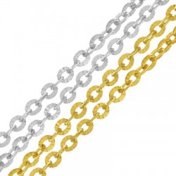 Stainless Steel 304 Chain Oval 3.3x4.1mm