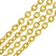 Chaîne maille Ovale 3.3x4.1mm en Acier Inoxydable 304