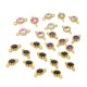 Connettore Rotondo in Ottone con Zircone 4X7.3 mm