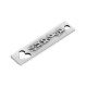 Zamak Pendant Rectangular “αγάπη” with Heart 12x45mm