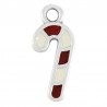 999° Silver Antique Plated/ Ivory/ Cherry Red