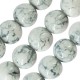 Glass Bead Round Marbled 10mm (82 pcs/string)