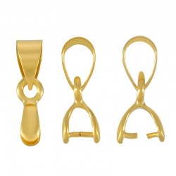 Bail Pincé en Laiton 5.4 x 5.5 mm