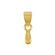 Bail Pincé en Laiton 5.4 x 5.5 mm